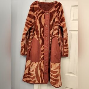 Anthropologie two sided coat
